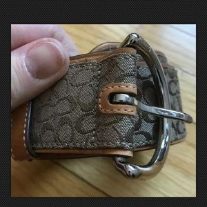 Coach Tan and Brown Belt - M